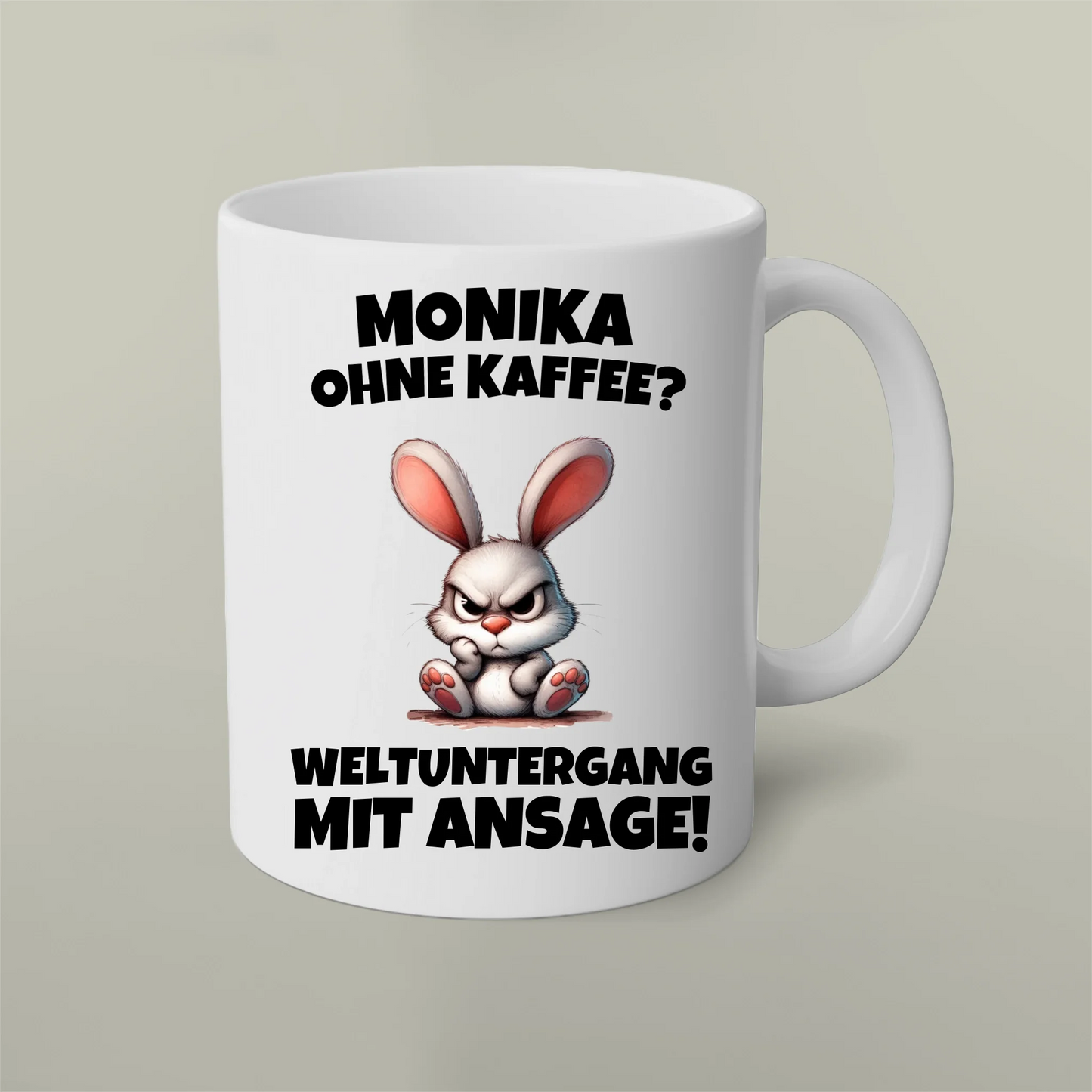 Personalisierbare Tasse Weltuntergang Artifey