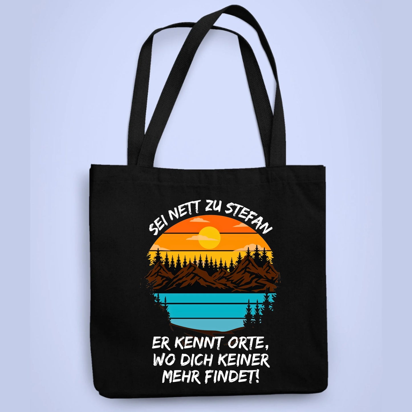 Personalisierbare Tragetasche Sei Nett Zu...Sonne