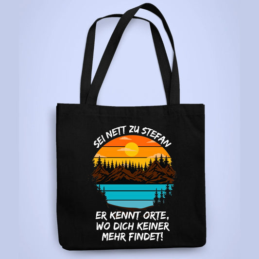 Personalisierbare Tragetasche Sei Nett Zu...Sonne