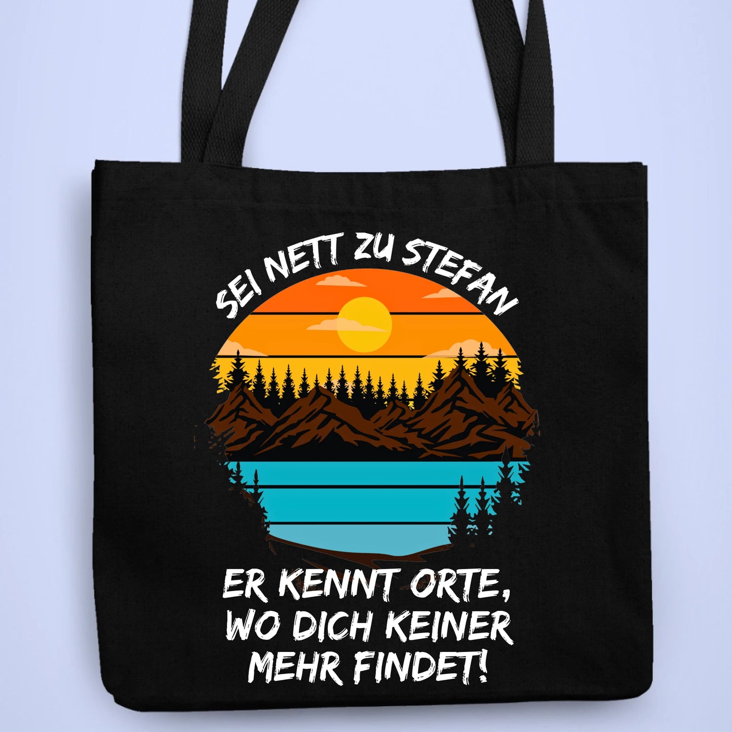 Personalisierbare Tragetasche Sei Nett Zu...Sonne