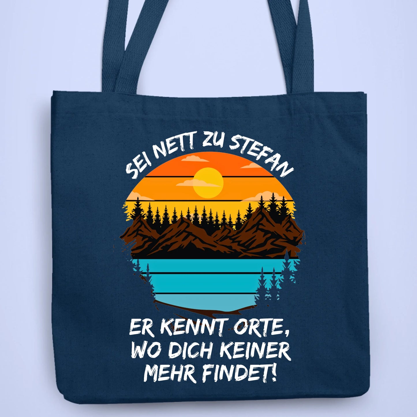 Personalisierbare Tragetasche Sei Nett Zu...Sonne