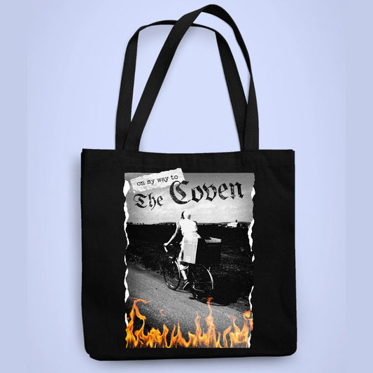 Personalisierbare Tragetasche On My Way To The Coven