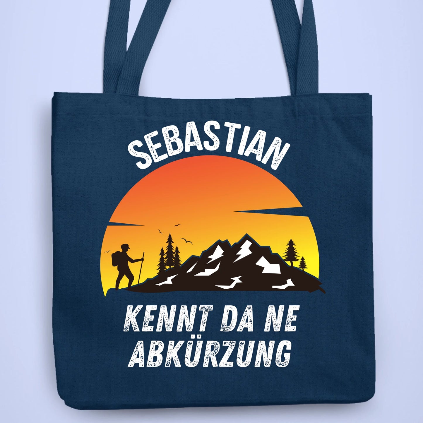 Personalisierbare Tragetasche Kennt da ne Abkürzung