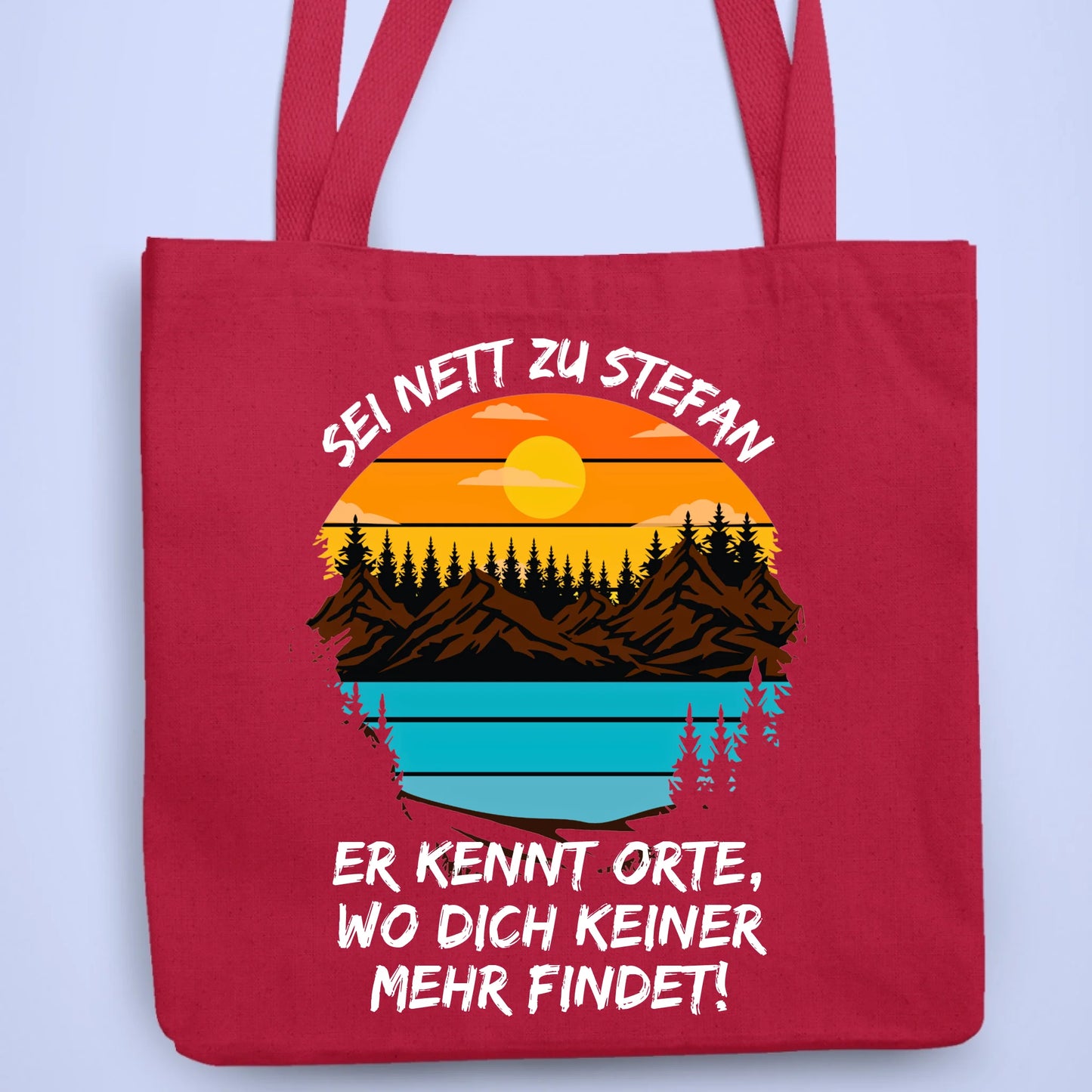 Personalisierbare Tragetasche Sei Nett Zu...Sonne