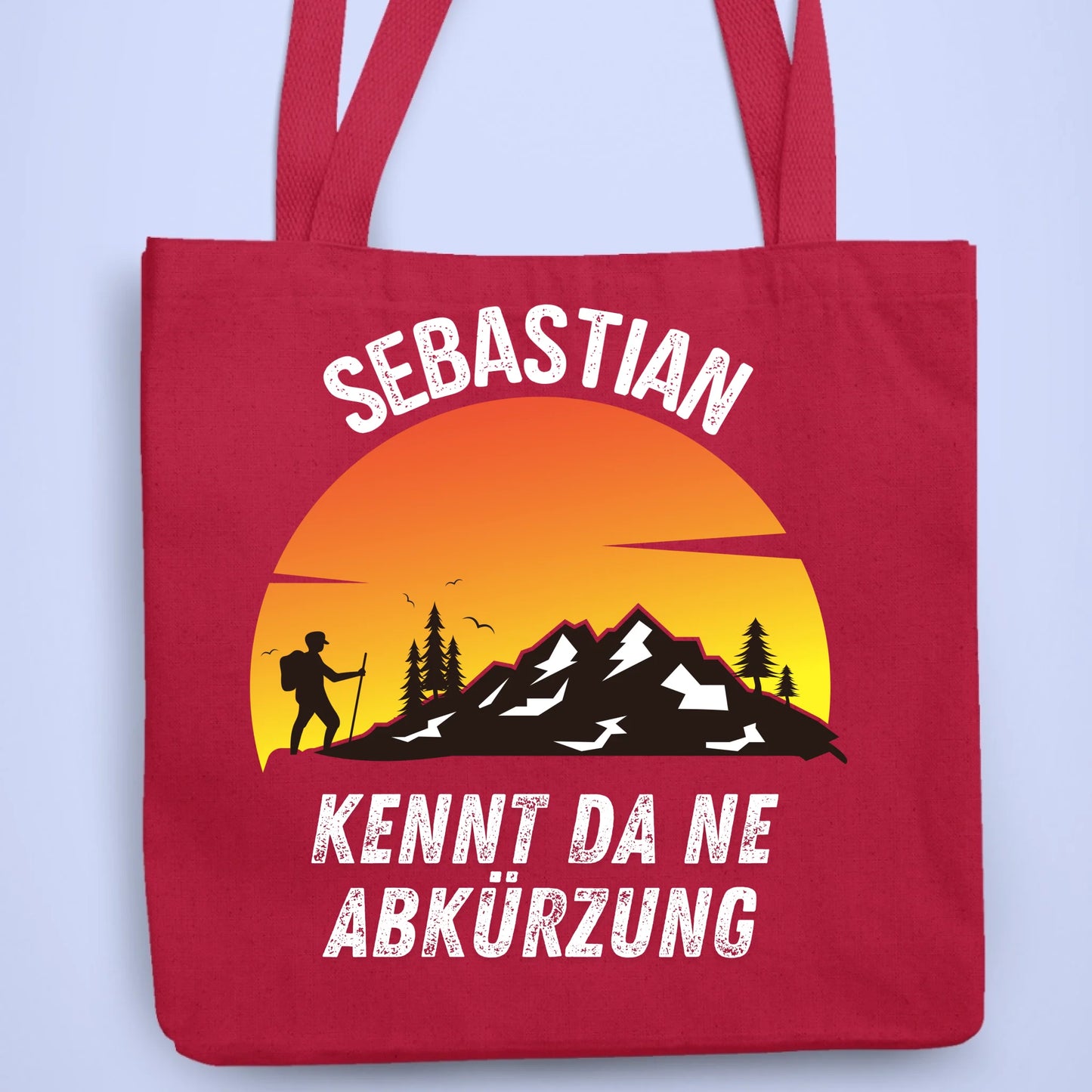 Personalisierbare Tragetasche Kennt da ne Abkürzung