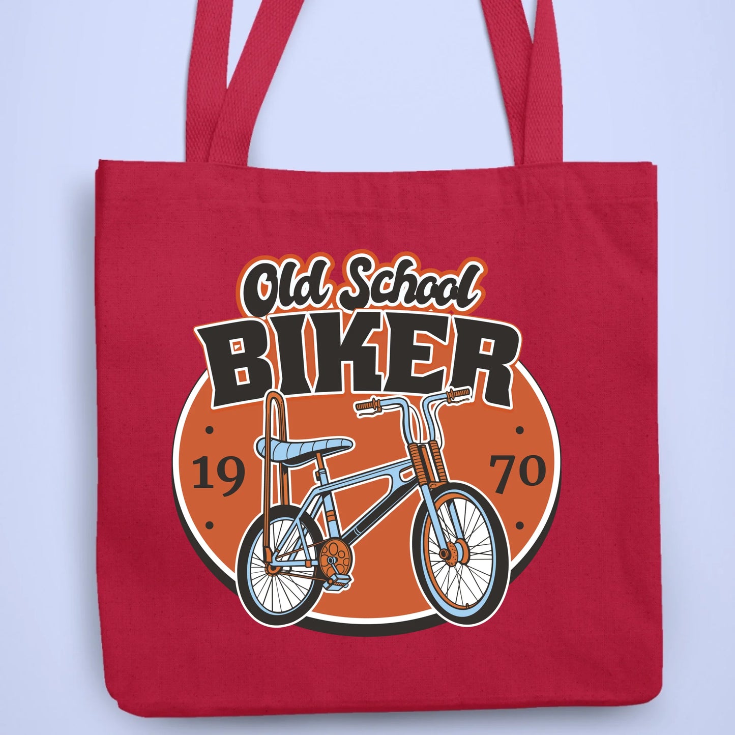 Personalisierbare Tragetasche Old School Biker