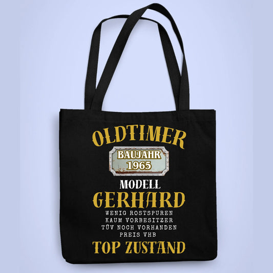 Personalisierbare Tasche Oldtimer
