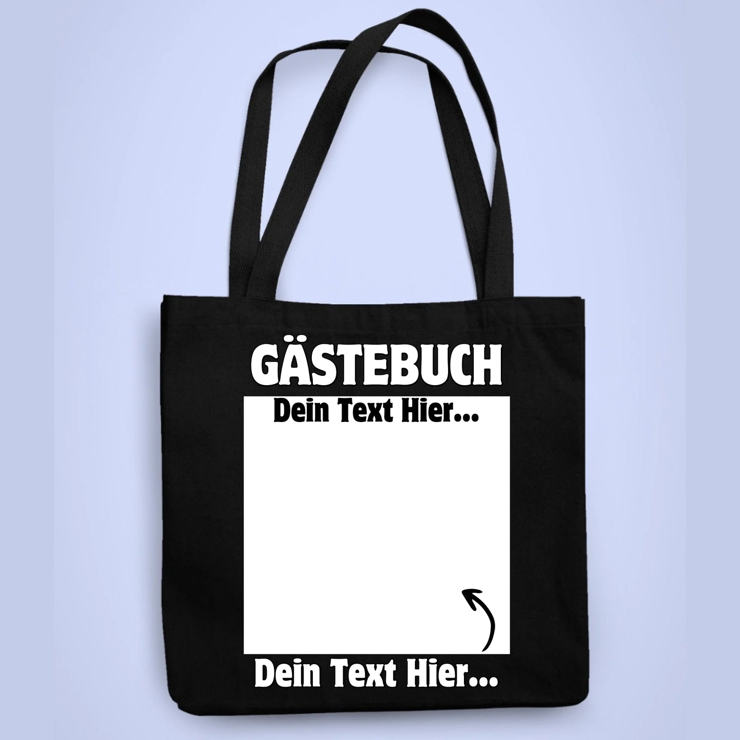 Personalisierbare Tasche Gästebuch 2