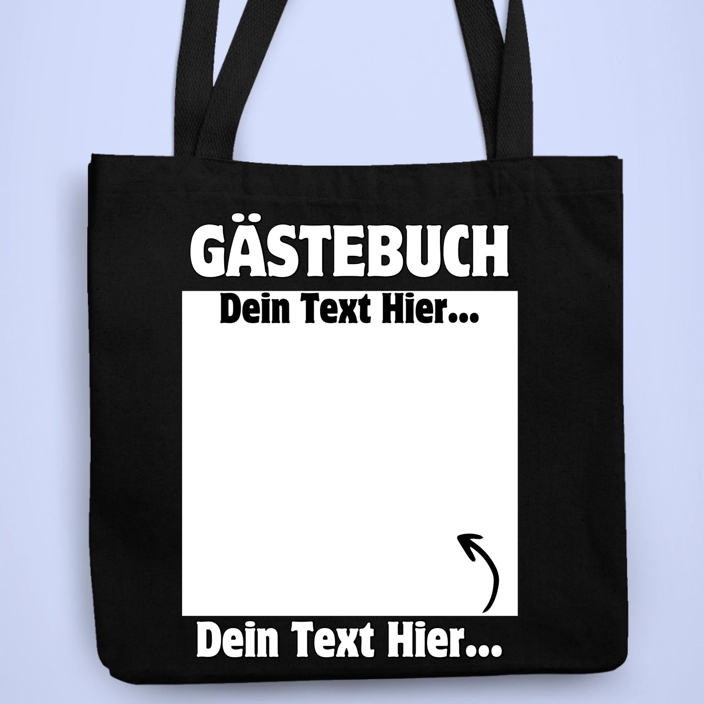 Personalisierbare Tasche Gästebuch 2