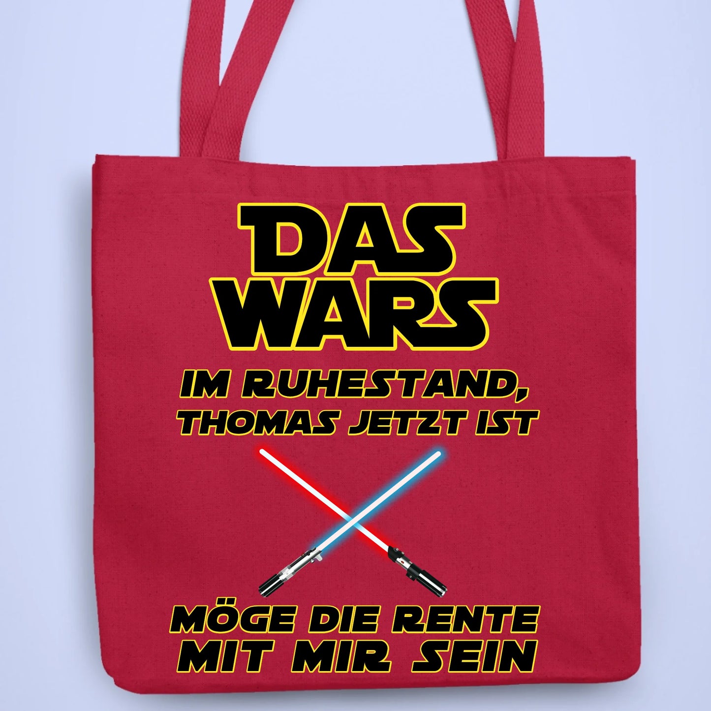 Personalisierbare Tasche Das Wars