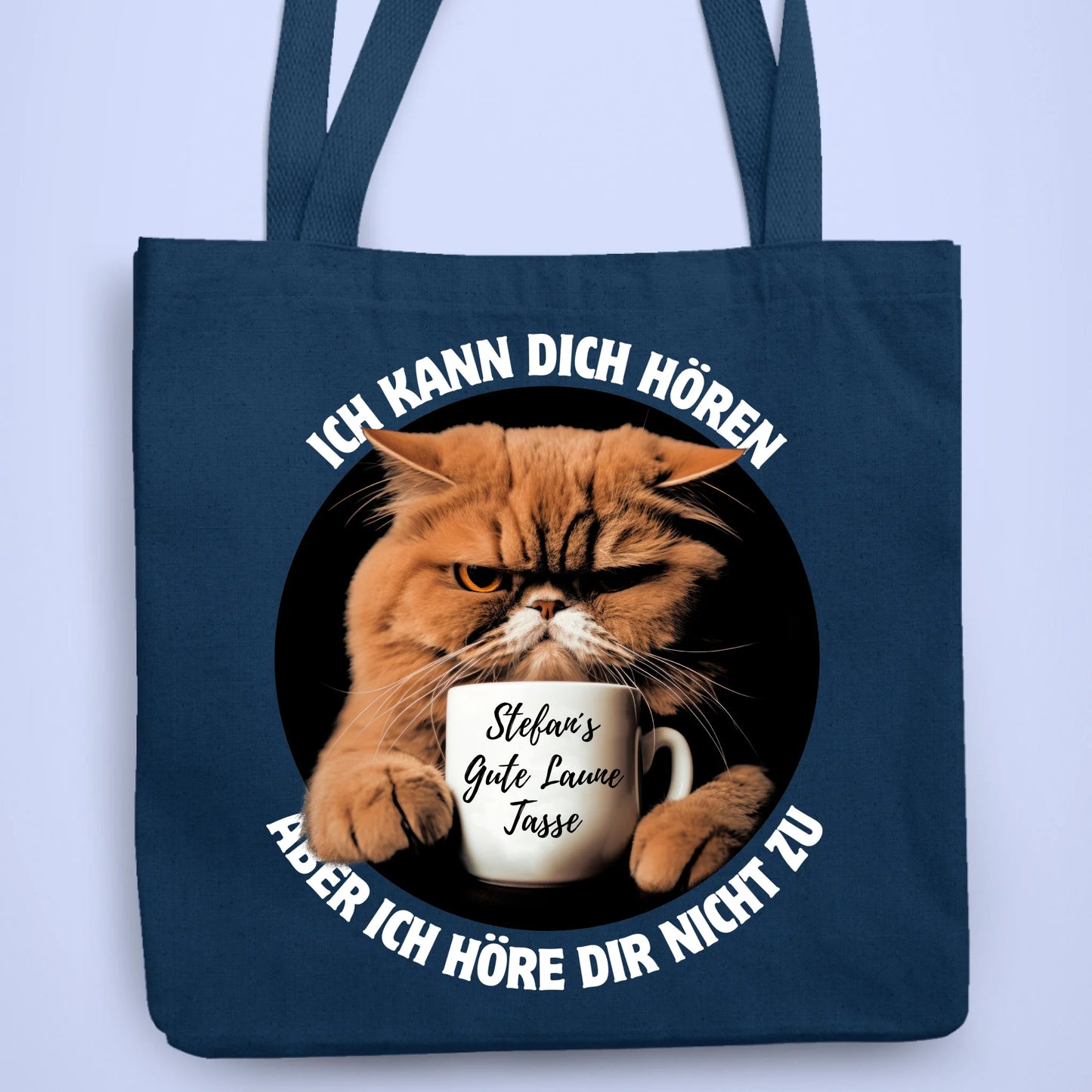 Personalisierbare Tasche Grumpy Cat