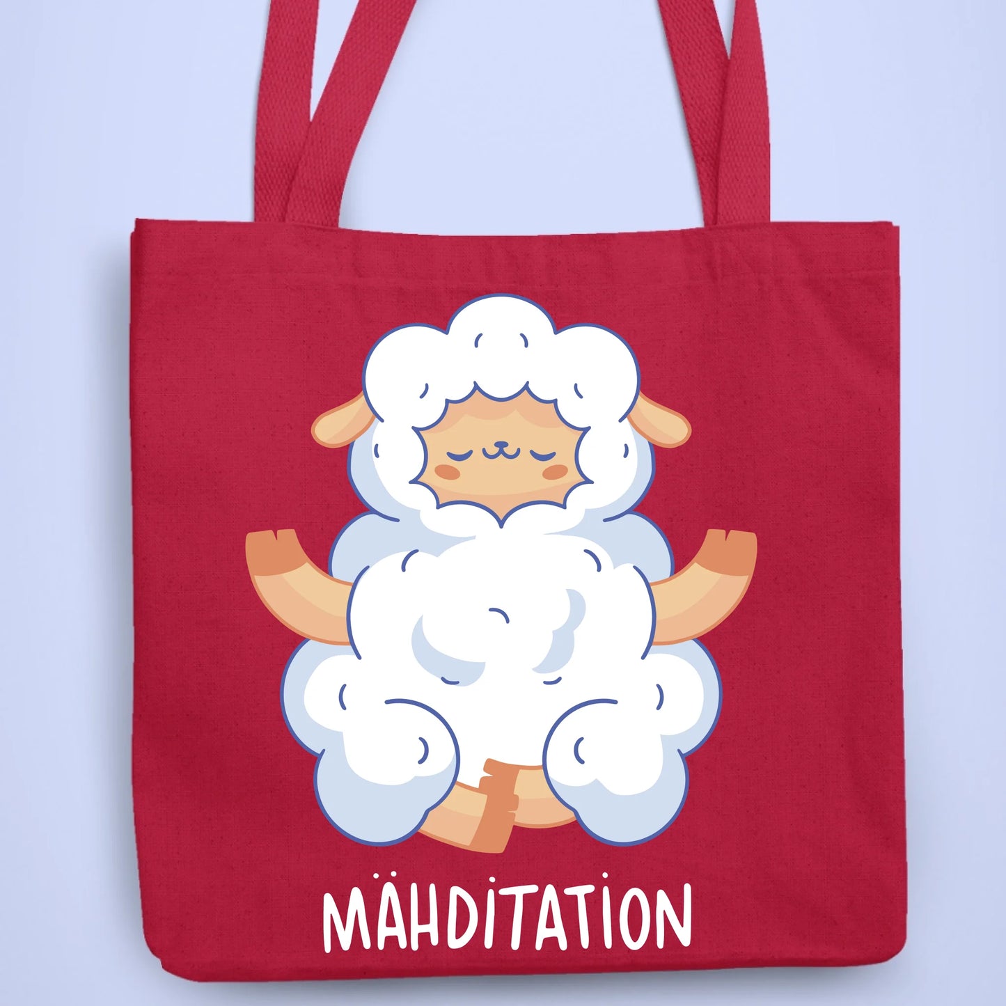 Personalisierbare Tasche Mähditation