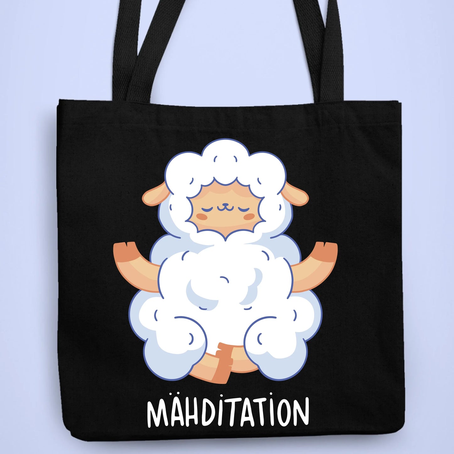 Personalisierbare Tasche Mähditation
