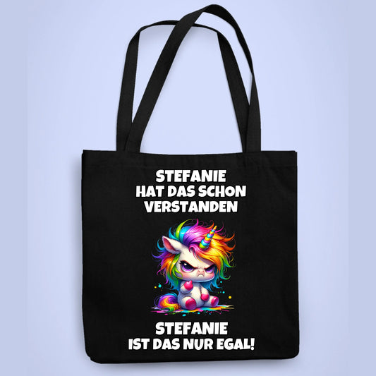 Personalisierbare Tasche Schon verstanden