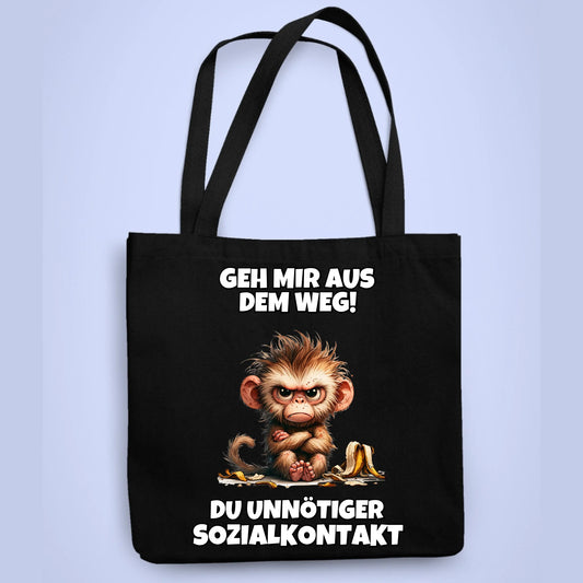 Tasche Unnötiger Sozialkontakt