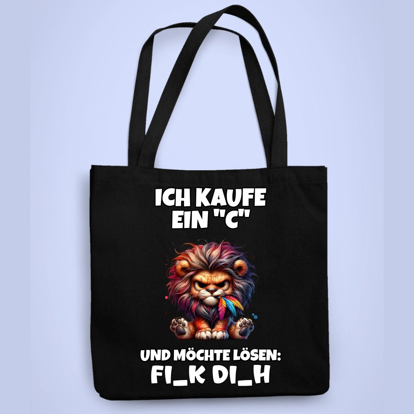 Tasche Ich kaufe ein "C"