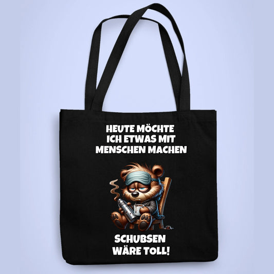 Tasche Schubsen Kaffee