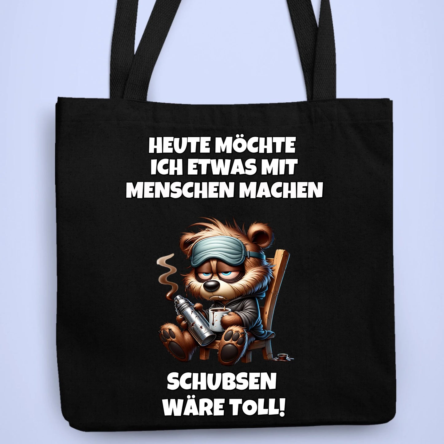 Tasche Schubsen Kaffee