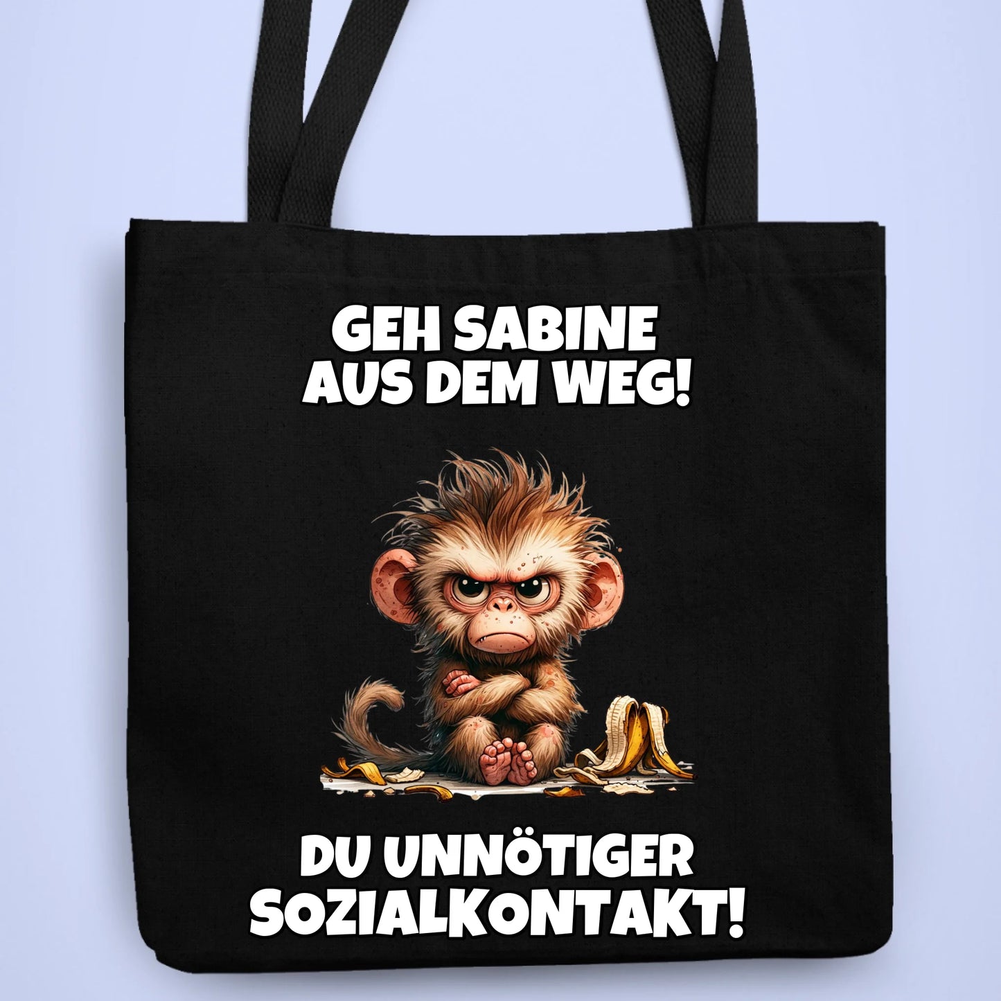 Personalisierbare Tasche Sozialkontakt