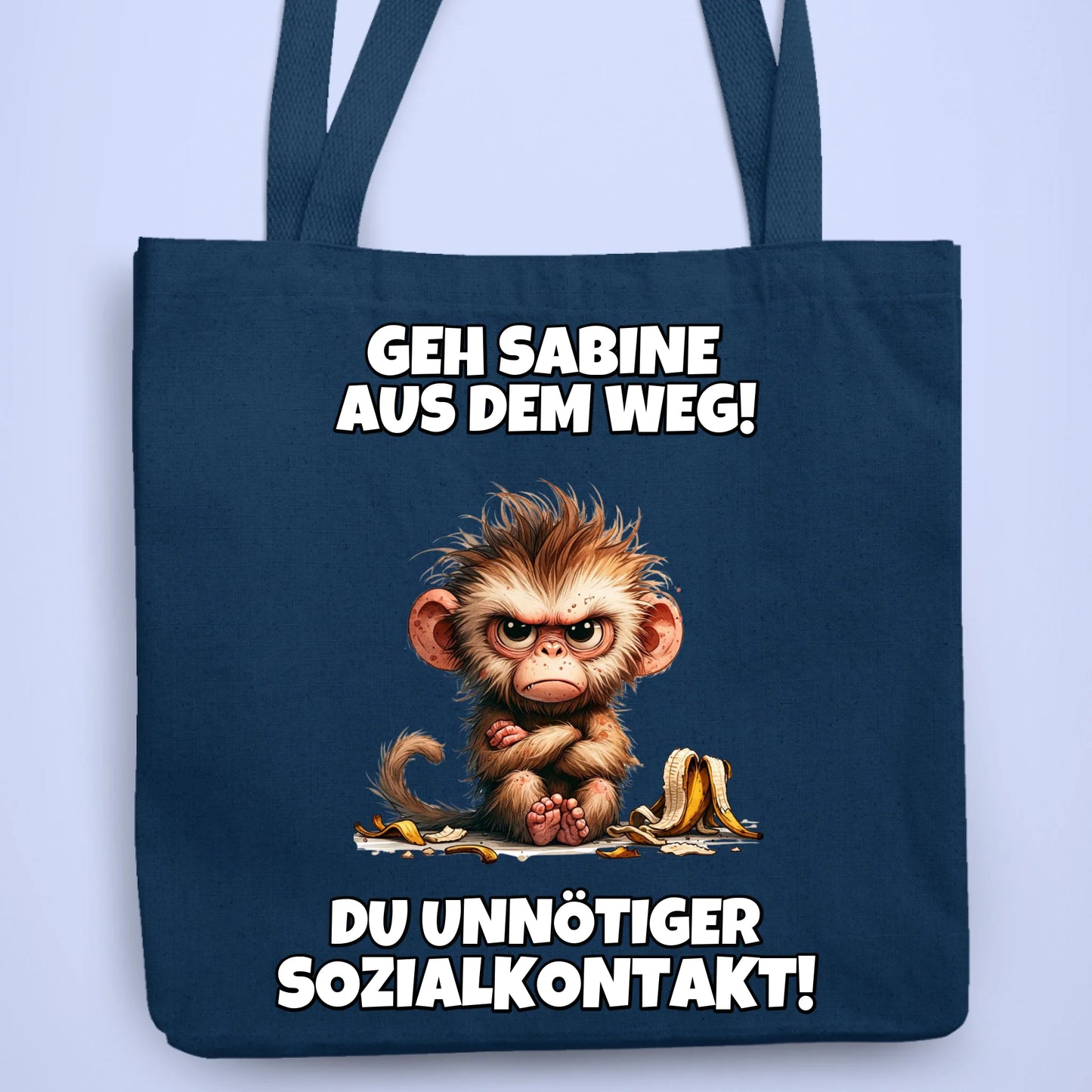 Personalisierbare Tasche Sozialkontakt