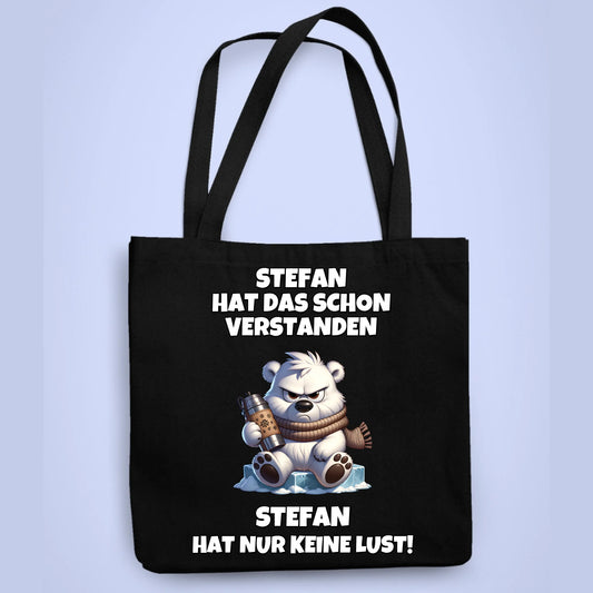 Personalisierbare Tasche Verstanden nur keine Lust Kaffee