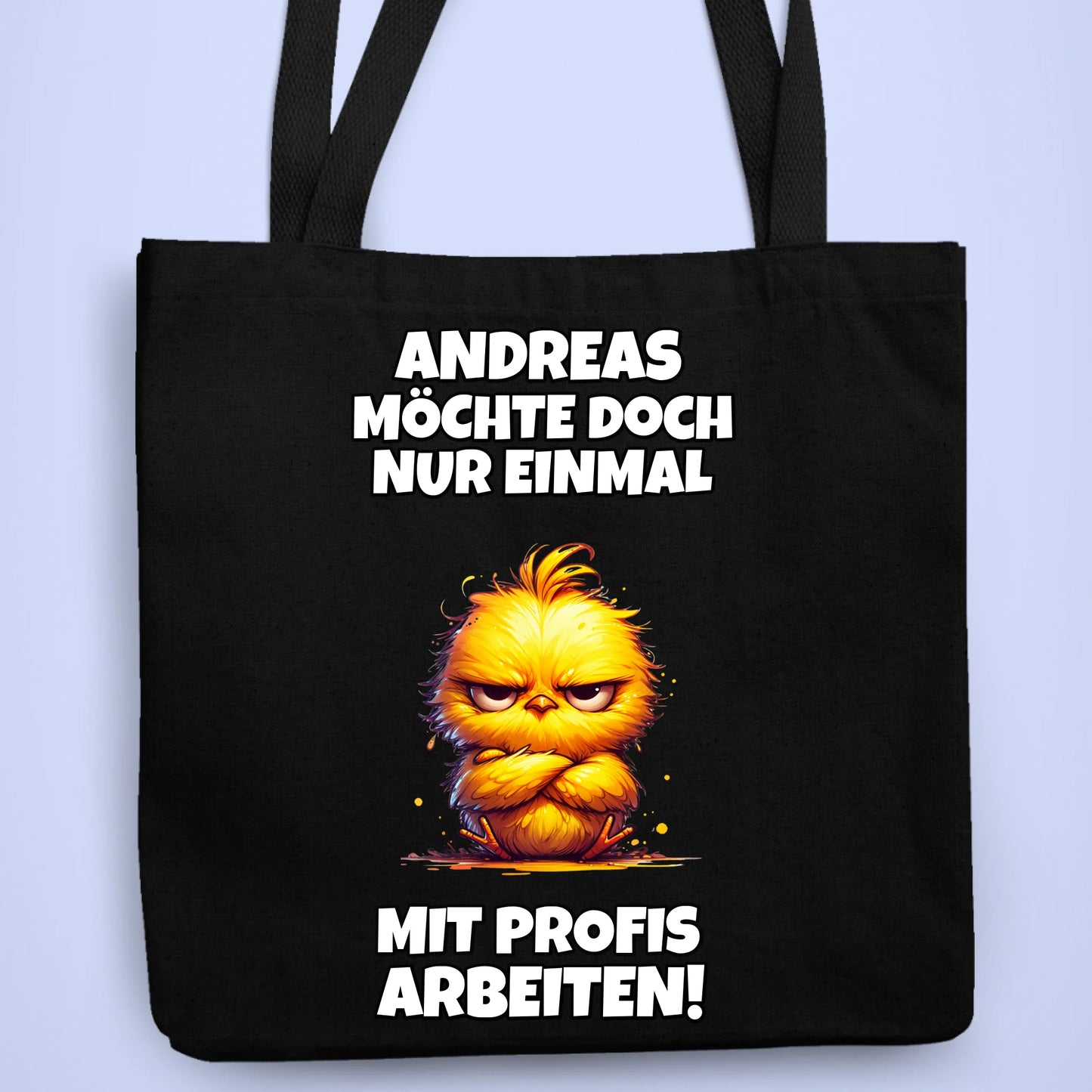 Personalisierbare Tasche Einmal mit Profis