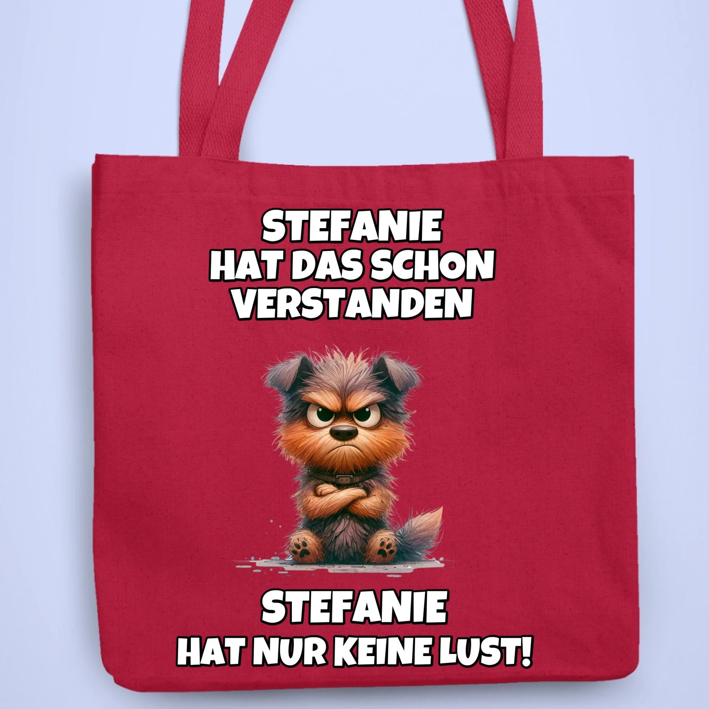 Personalisierbare Tasche Verstanden nur keine Lust