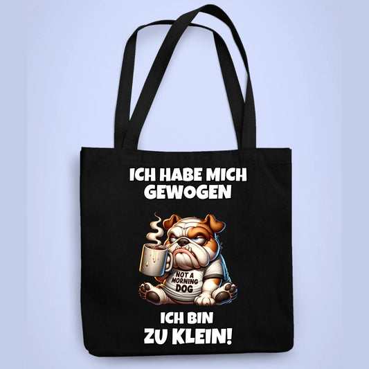 Tasche Gewogen bin zu klein Kaffee