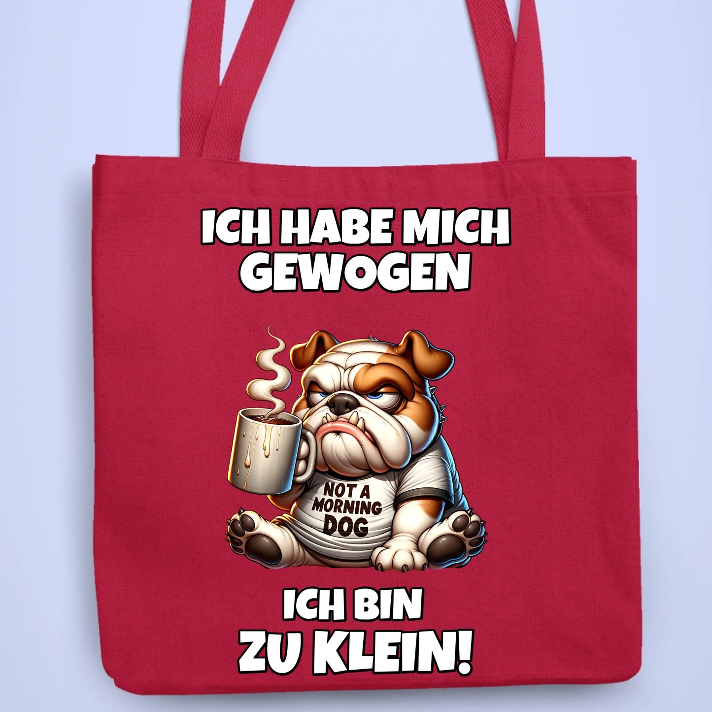 Tasche Gewogen bin zu klein Kaffee