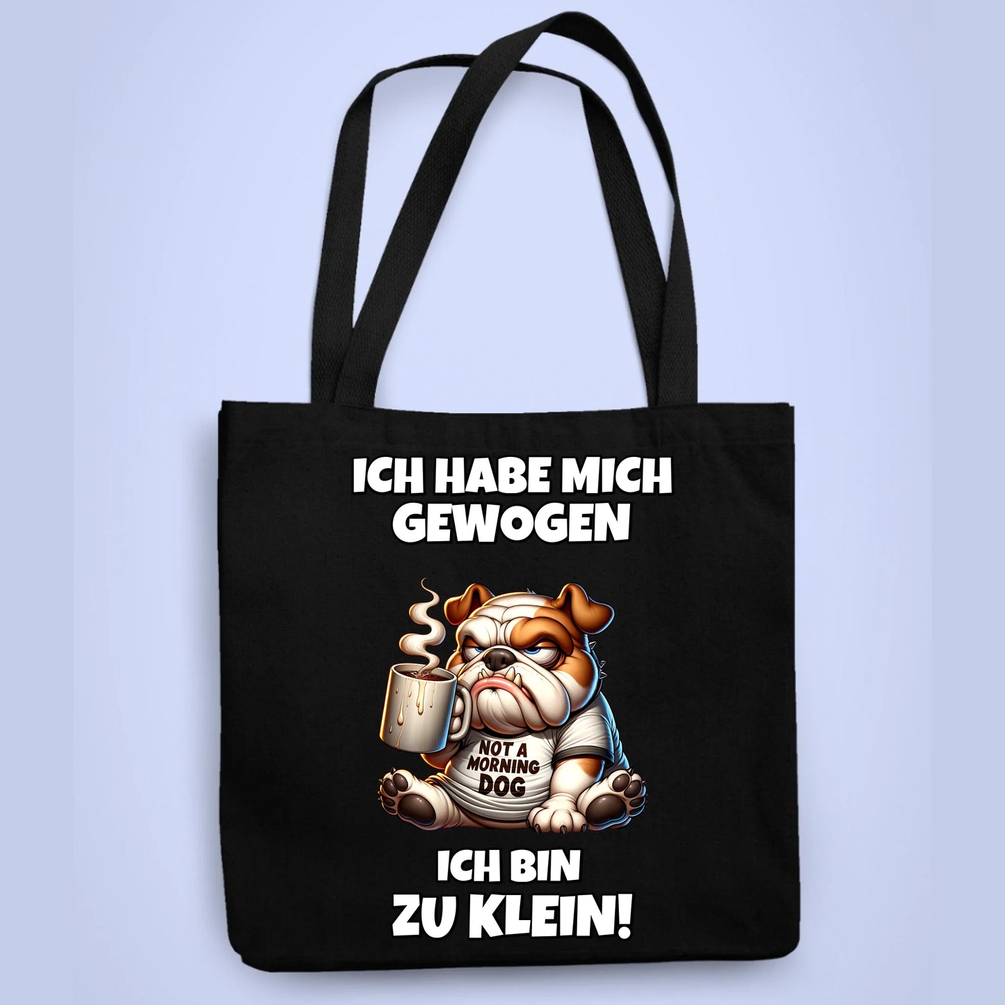Tasche Gewogen bin zu klein Kaffee