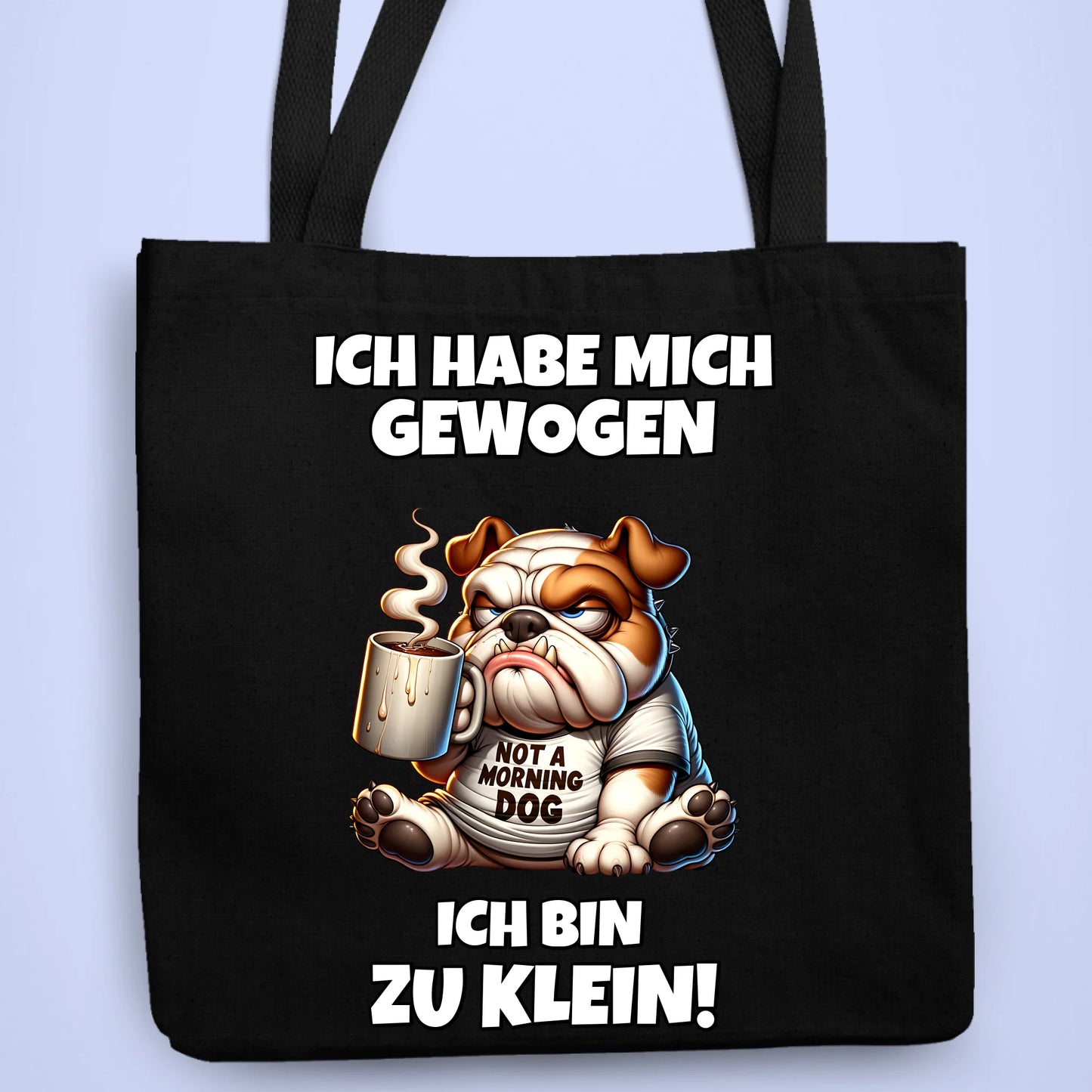 Tasche Gewogen bin zu klein Kaffee
