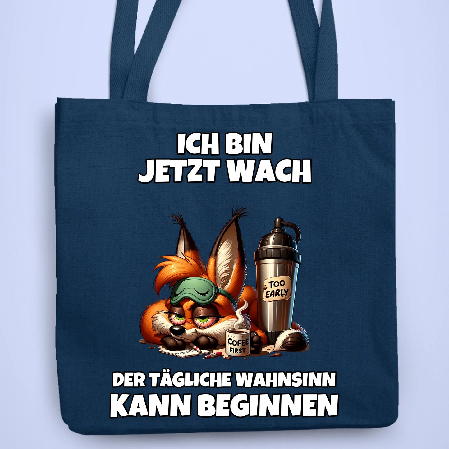 Tasche Ist Jetzt Wach Kaffee