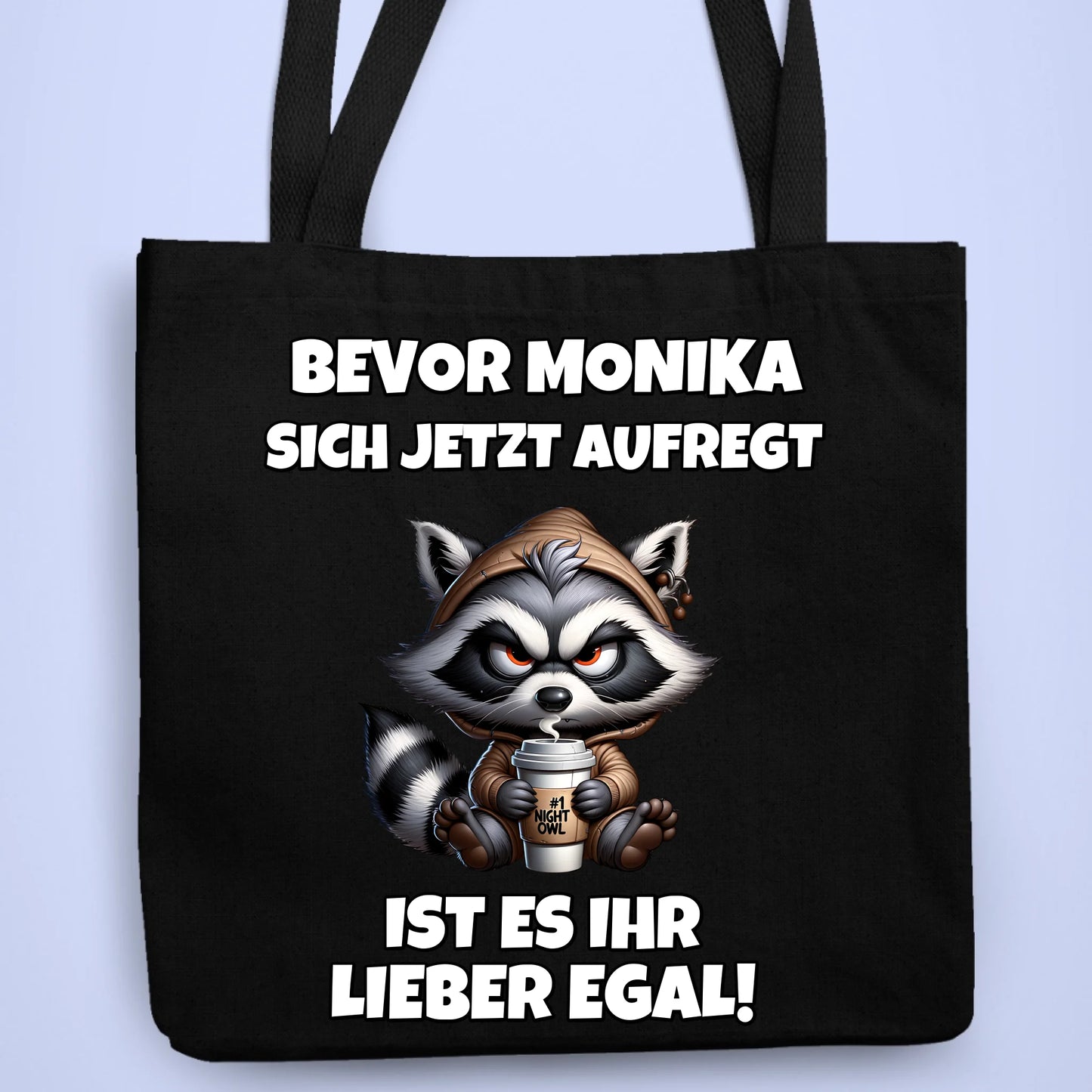 Personalisierbare Tasche Lieber Egal Kaffee
