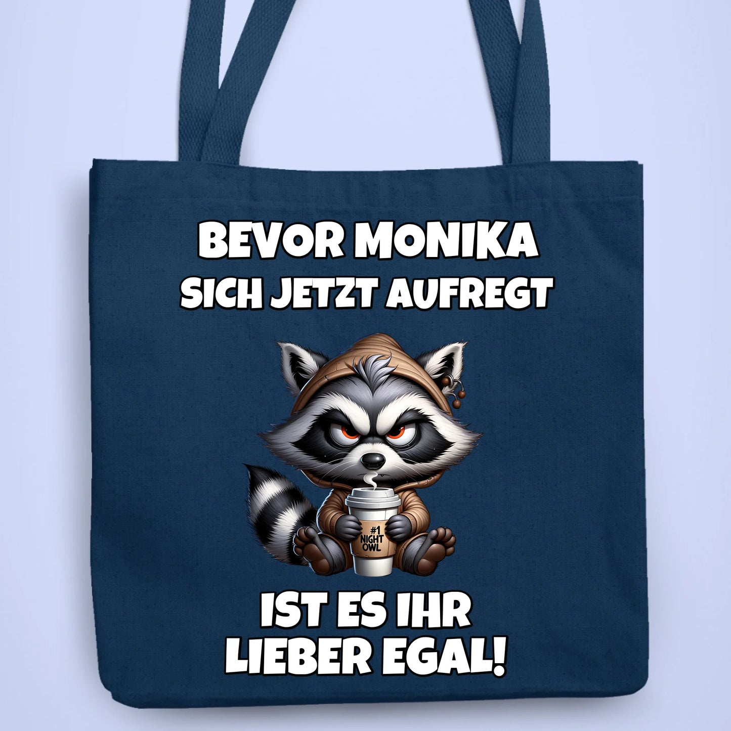Personalisierbare Tasche Lieber Egal Kaffee