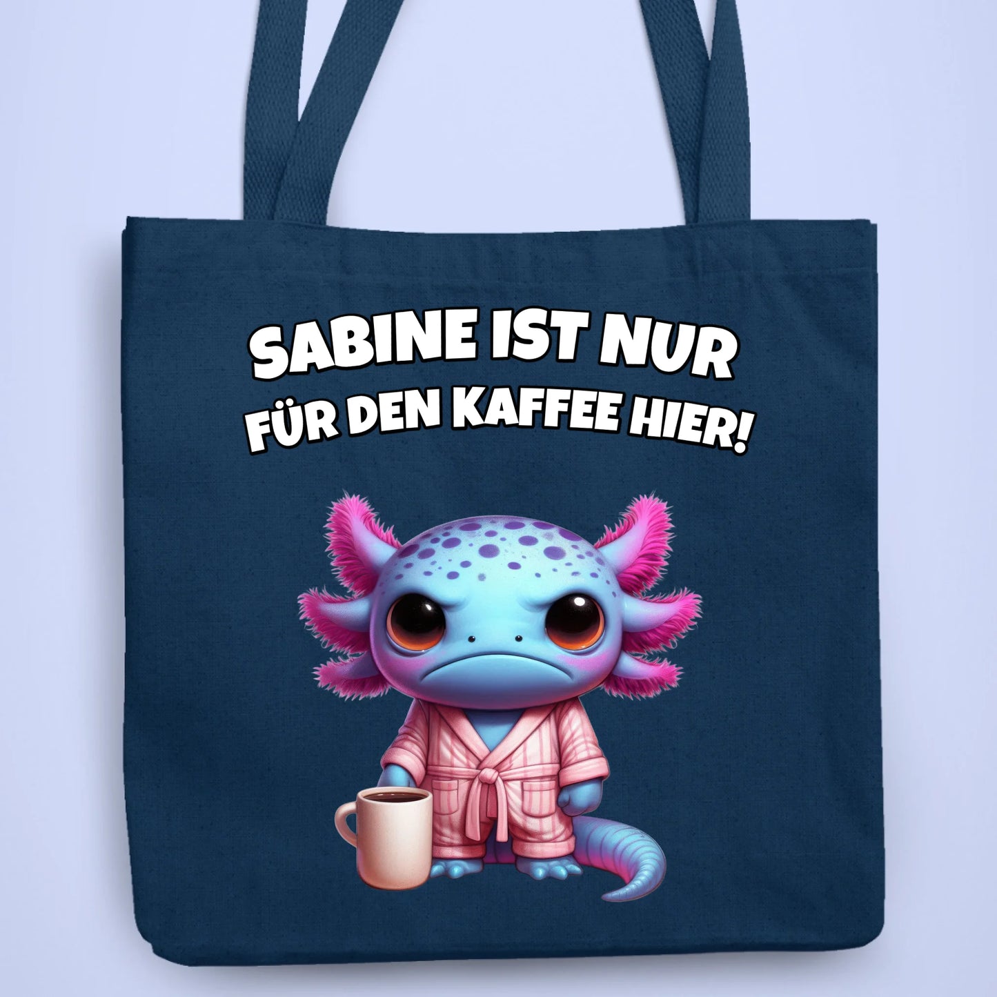 Personalisierbare Tasche Nur für Kaffee hier Kaffee