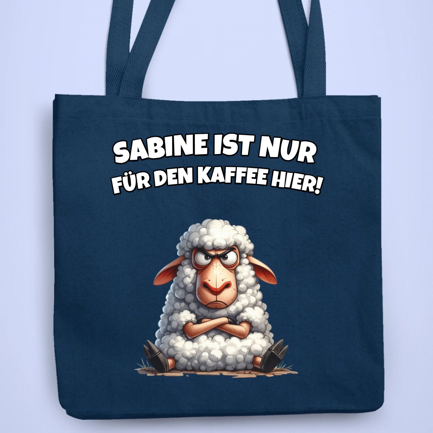 Personalisierbare Tasche Nur für Kaffee hier