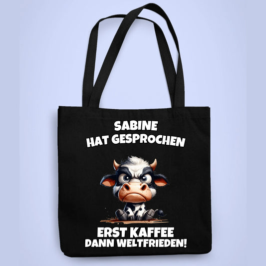 Personalisierbare Tasche Weltfrieden