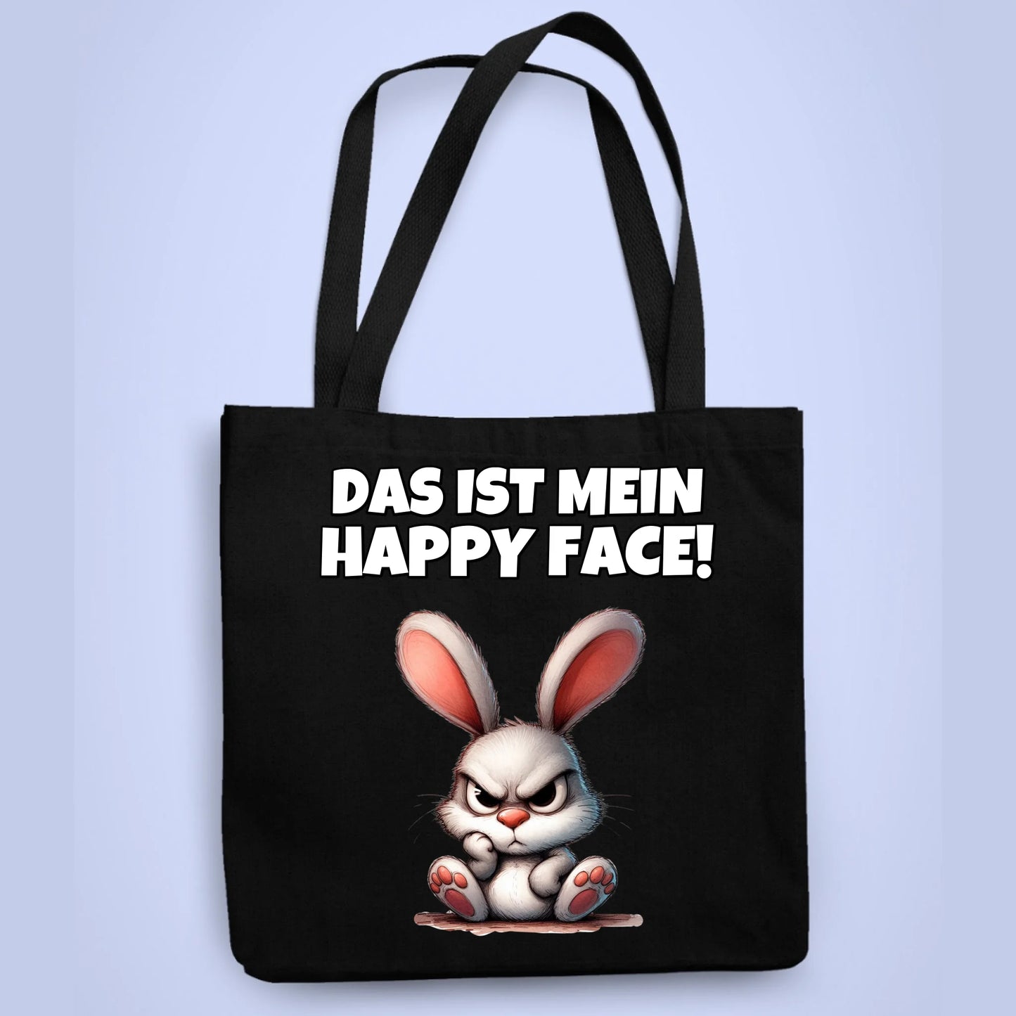 Personalisierbare Tasche Happy Face