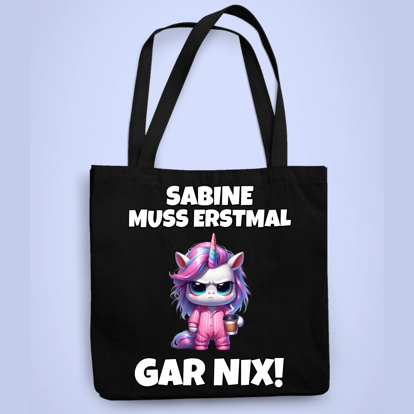 Personalisierbare Tasche Gar Nix Kaffee