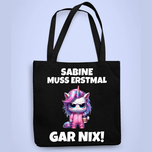 Personalisierbare Tasche Gar Nix Kaffee