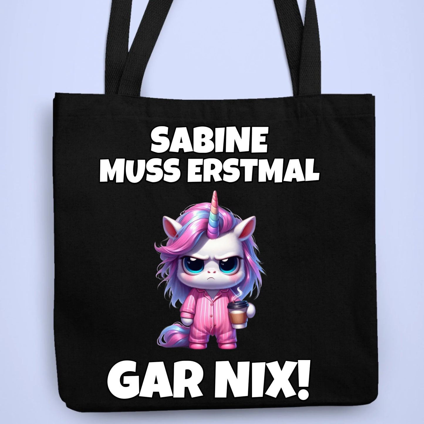 Personalisierbare Tasche Gar Nix Kaffee