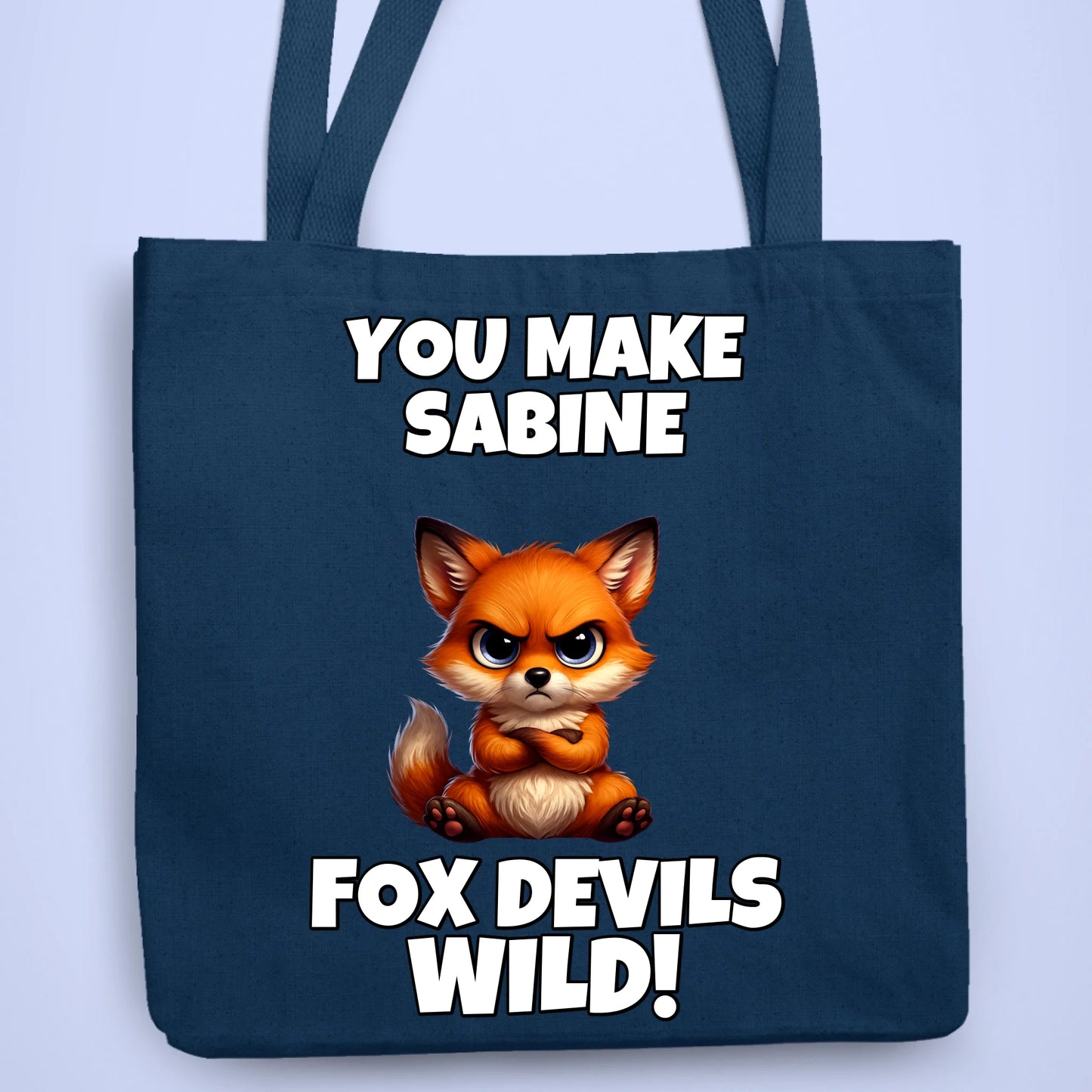 Personalisierbare Tasche Fox Devils Wild