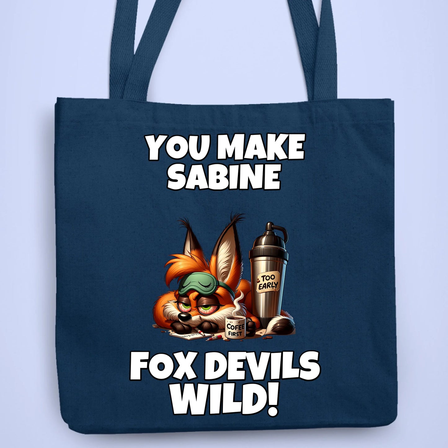 Personalisierbare Tasche Fox Devils Wild 2