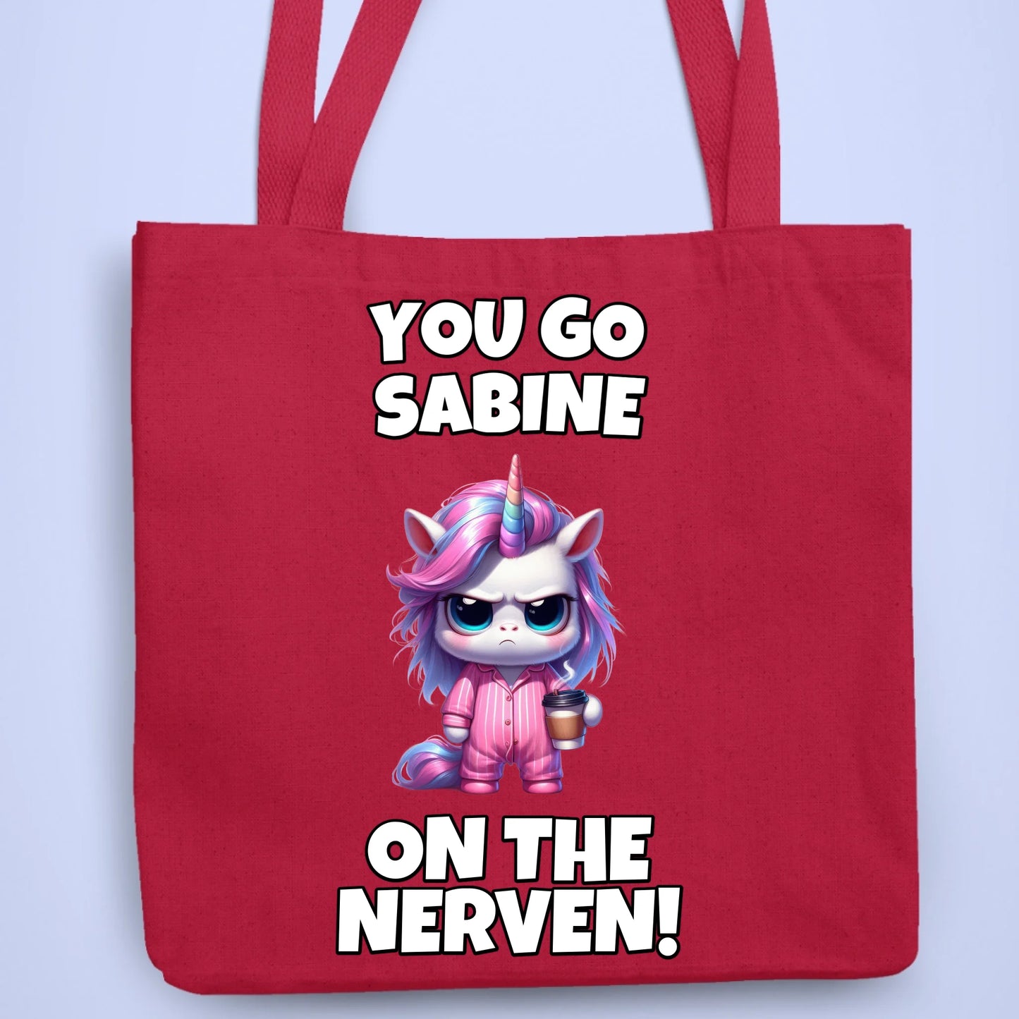 Personalisierbare Tasche On the Nerven 2