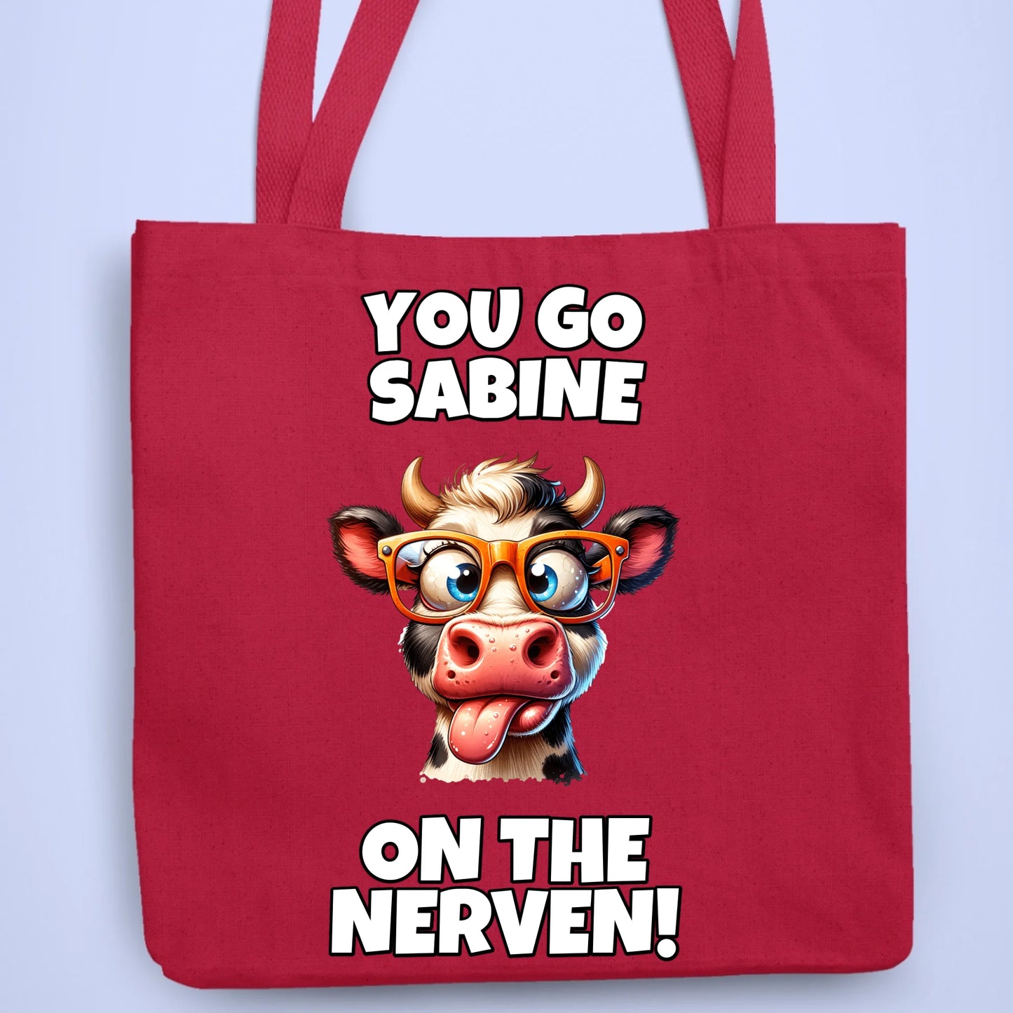 Personalisierbare Tasche On the Nerven