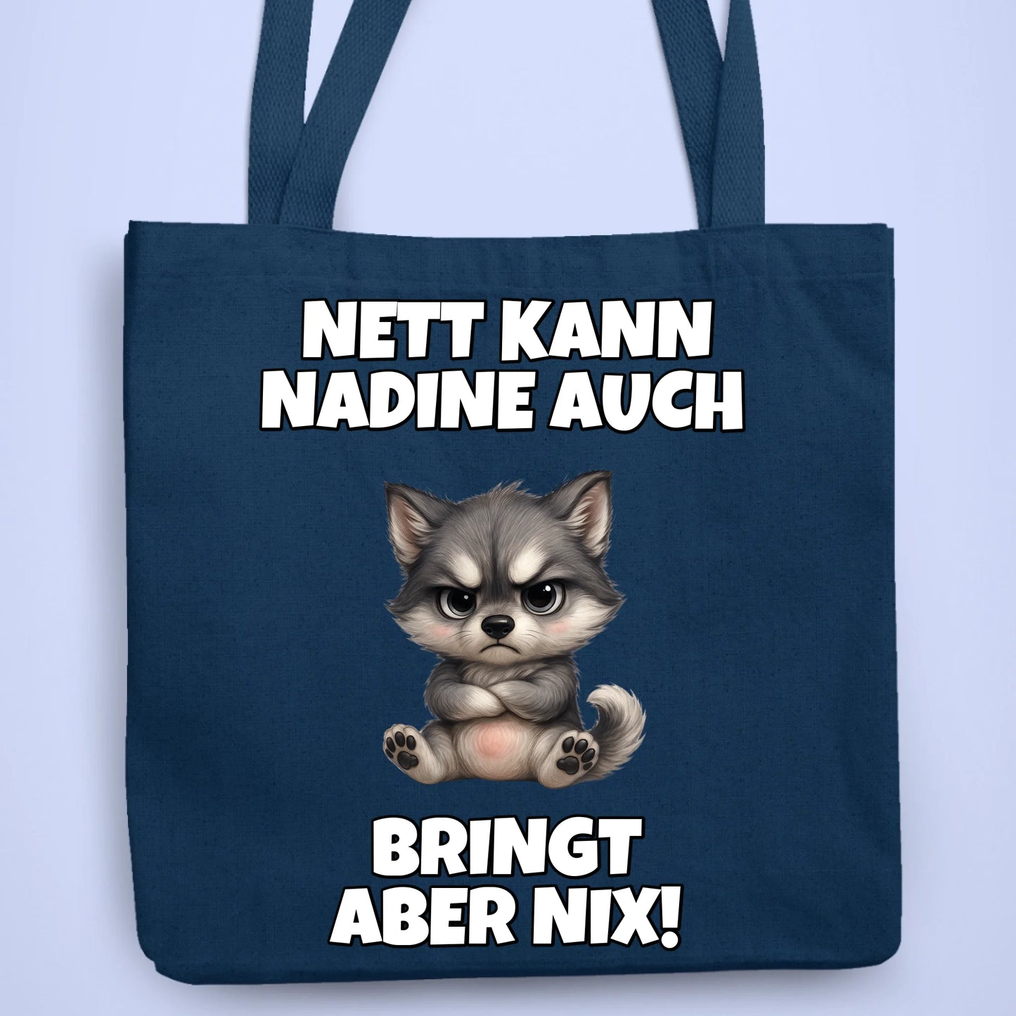 Personalisierbare Tasche Bringt Nix
