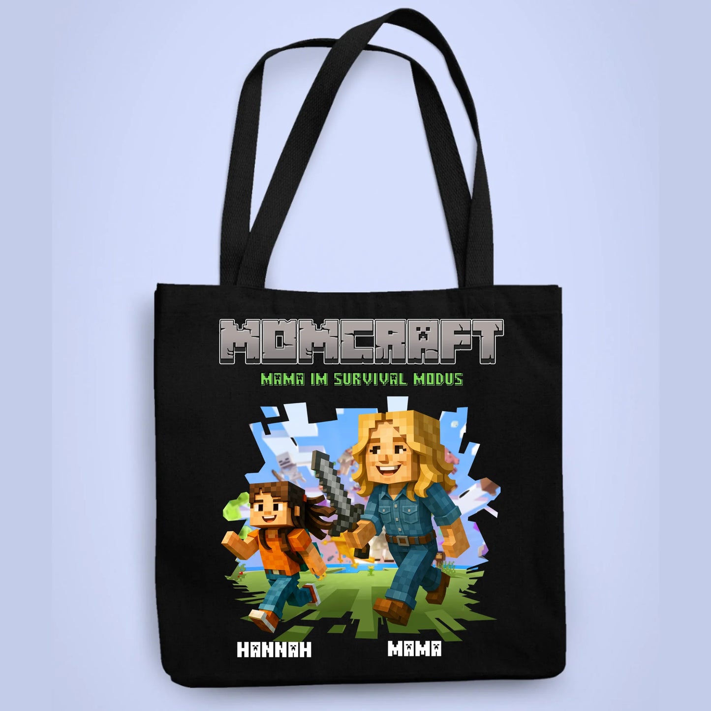 Personalisierbare Tasche Momcraft 2