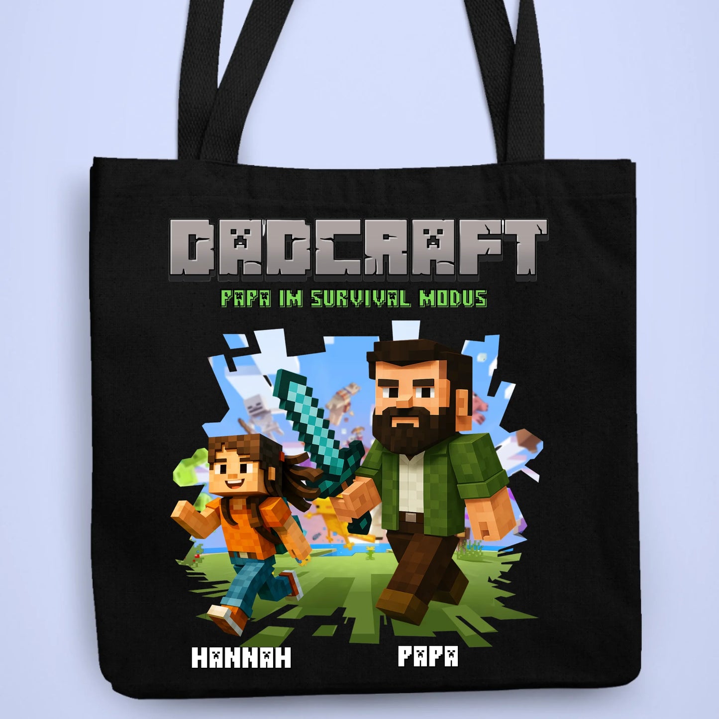Personalisierbare Tasche Dadcraft 2