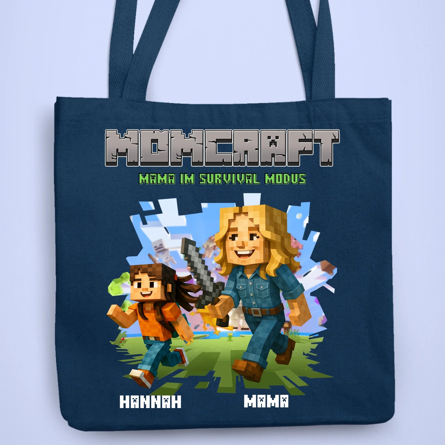 Personalisierbare Tasche Momcraft 2