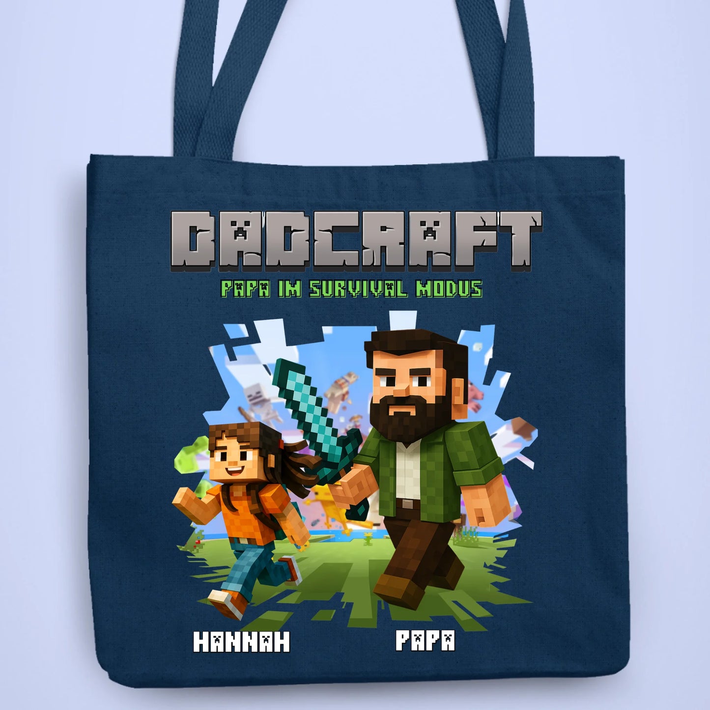 Personalisierbare Tasche Dadcraft 2